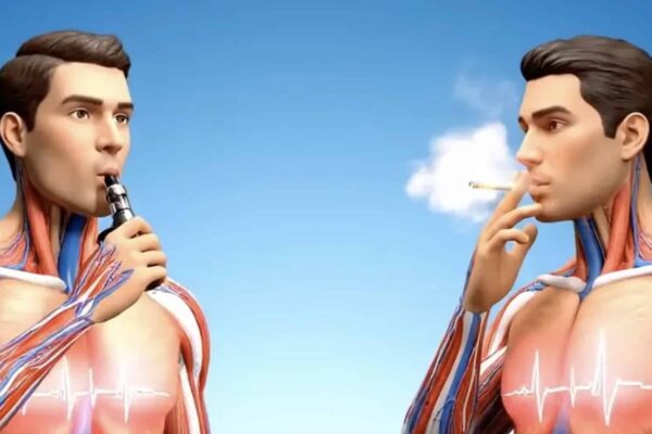 Simulação preocupante mostra a realidade entre fumar e usar vape para “comparar qual é pior”