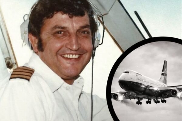 “Senhoras e senhores, aqui fala o seu capitão. Temos um pequeno problema. Todos os quatro motores pararam”, disse Eric Moody