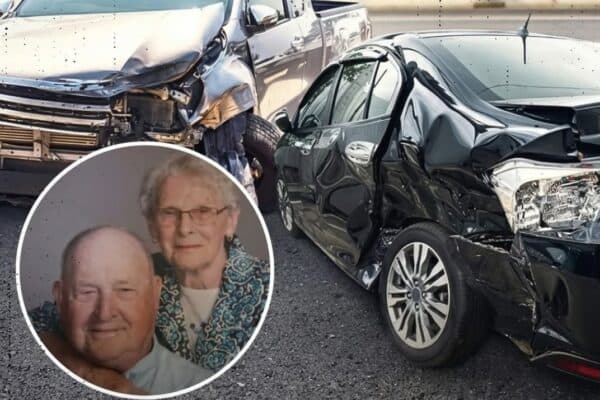 Casados há 70 anos, eles morreram de mãos dadas após um terrível acidente de carro