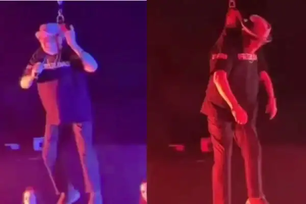 Rapper britânico Pete Bowditch desmaia durante show nos EUA