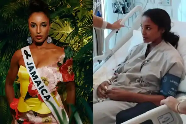 Miss Jamaica tem alta após quatro meses de internação por queda no Miss Universo