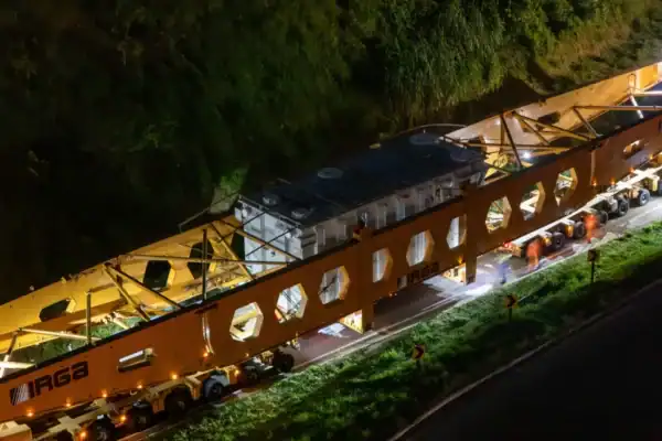 Transporte de megacarga na Rodovia dos Tamoios exigirá operação especial