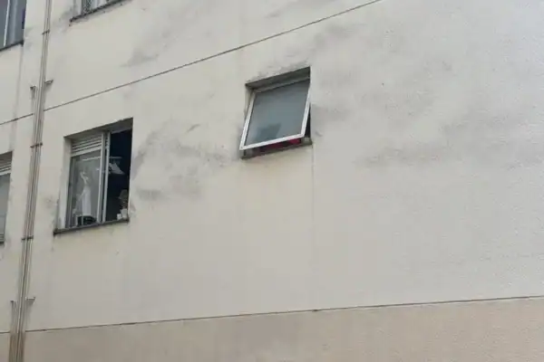 Mulher pula do terceiro andar com filha para escapar de agressões do companheiro