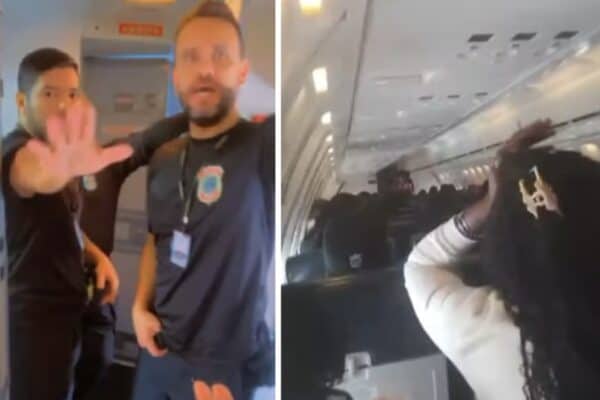 Avião com 118 haitianos retido em Viracopos após Polícia Federal barrar desembarque