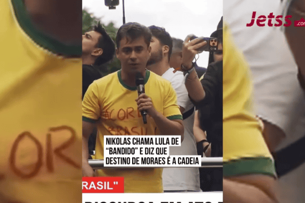 Nikolas chama Lula de “bandido” e diz que destino de Moraes é a cadeia