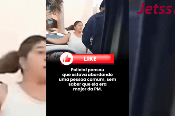 Policial pensou que estava abordando uma pessoa comum, sem saber que ela era major da PM