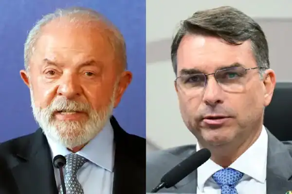 Empate técnico de Flávio Bolsonaro e Lula em SP é apontado por pesquisa