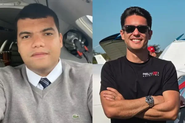 Identificados o piloto e o copiloto que morreram na queda de avião sobre restaurante no RS