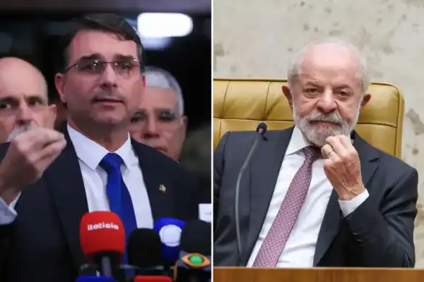 Flávio Bolsonaro supera Lula em eventual segundo turno, indica pesquisa