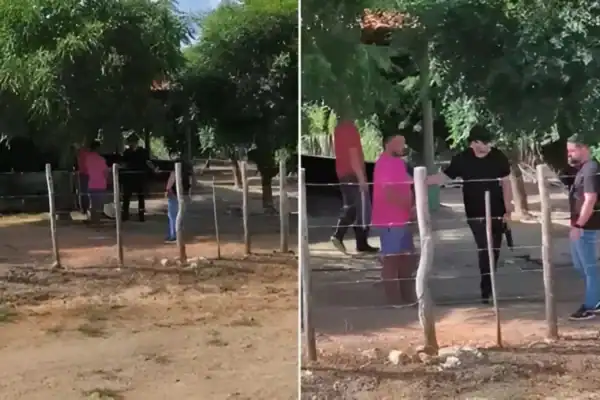 Homem é detido após ameaçar cortar mãos da irmã com foice
