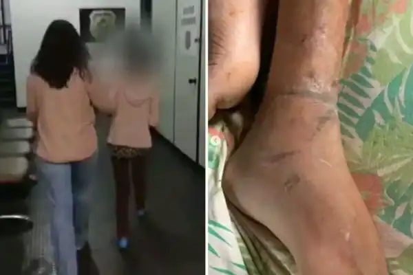 Mãe é presa após manter filho acorrentado e obrigar que ele coma as próprias fezes