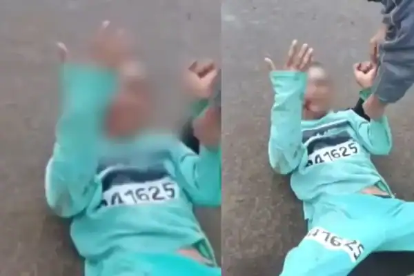 Menina utiliza martelo para se defender de detento em trabalho externo