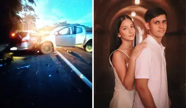 Recém-casados morrem em acidente grave 19 dias após o casamento
