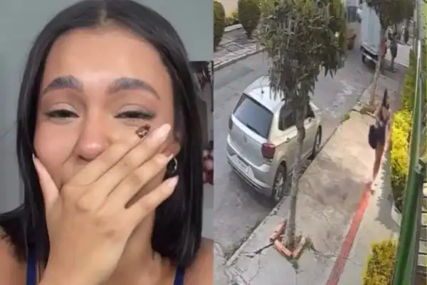 Influenciadora Mirela Andreza é seguida por homem que se masturbava em condomínio de Belo Horizonte