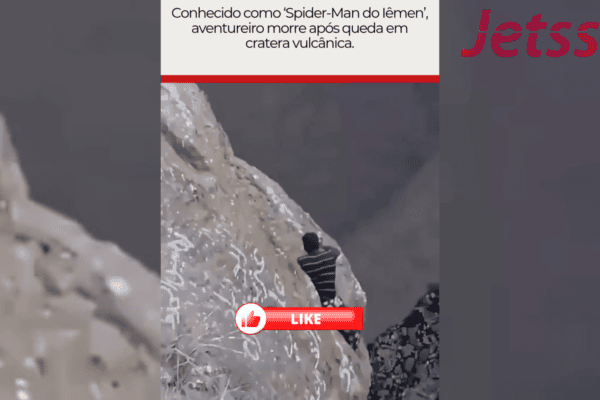 Conhecido como ‘Spider-Man do lêmen’, aventureiro morre após queda em cratera vulcânica