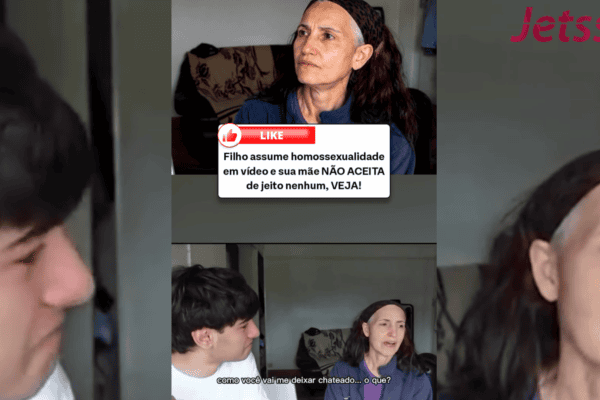 Filho assume homossexualidade em vídeo e sua mãe não aceita de jeito nenhum