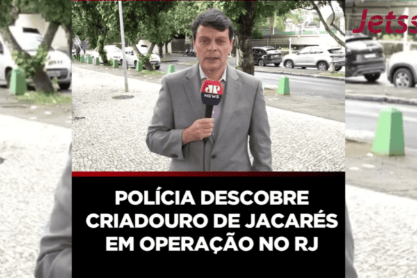 Polícia encontra criadouro de jacarés durante operação no RJ