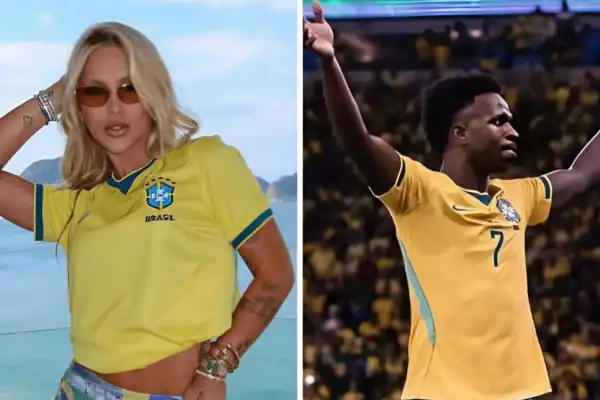 Vídeo vaza com reação de Virginia ao ouvir vaias após gol de Vini Jr