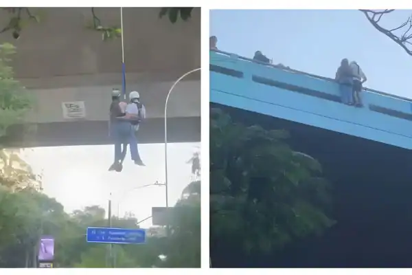 Saltos radicais persistem no Viaduto Sumaré, proibido há 20 anos em SP
