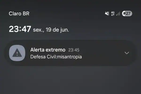 Vidente faz previsão alarmante após mensagens da Defesa Civil