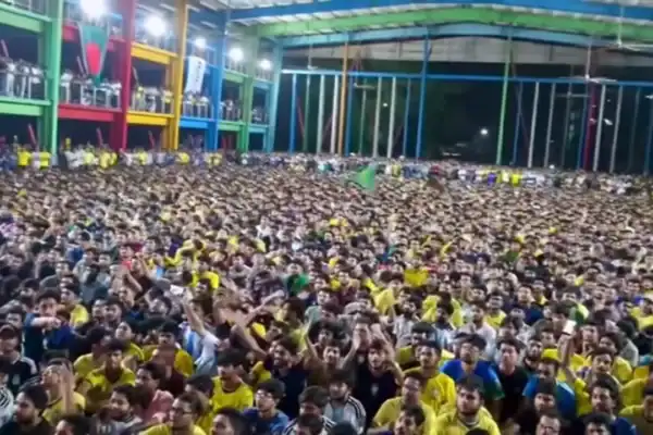 Vídeo mostra celebração em Bangladesh, maior torcida da Seleção Brasileira fora do Brasil