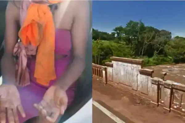 Mulher sobrevive após agressão e ser lançada de ponte por grupo de homens