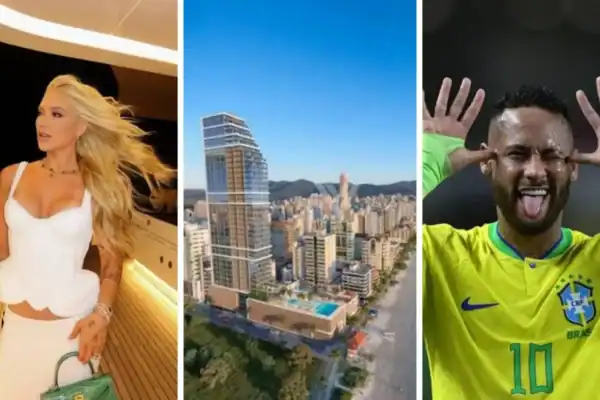 Virginia será vizinha de Neymar em edifício de luxo no litoral catarinense