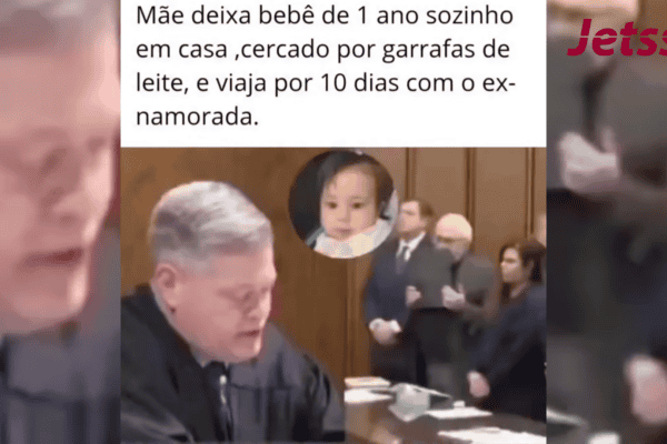 Mãe deixa bebê de 1 ano sozinho em casa, e viaja por 10 dias com o ex-namorado