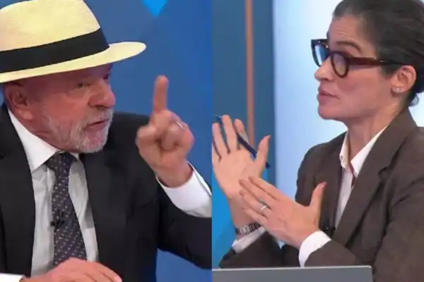 Polêmica! Lula comete atos de misoginia contra Renata durante entrevista na Globo