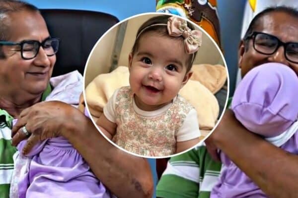 Bebê abandonada após 4 meses consegue recuperar a família