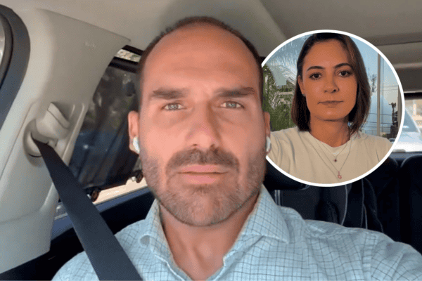 Eduardo reposta críticas a Michelle: “Triste, mas verdadeiro”