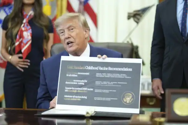 Trump promove mudança drástica nas vacinas infantis e altera orientações nos EUA