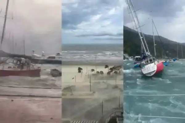 Frente fria provoca vendavais e tempestades em SP até domingo