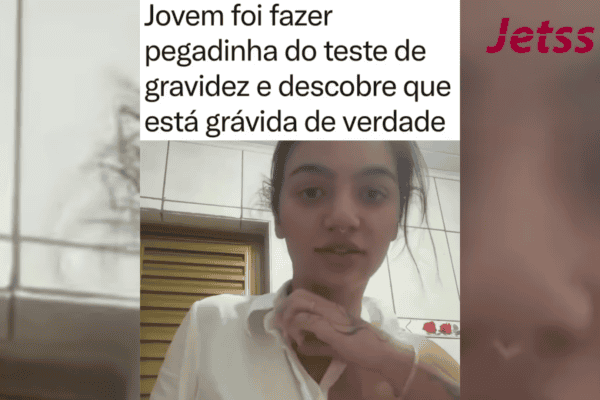 Jovem foi fazer pegadinha do teste de gravidez e descobre que está grávida de verdade