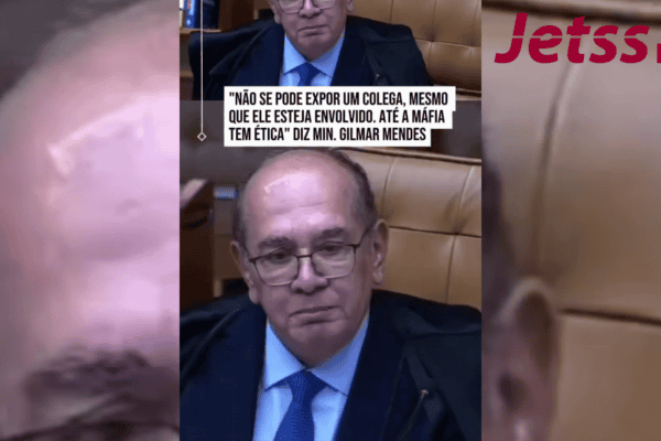 “Não se pode expor um colega, mesmo que ele esteja envolvido. Até a máfia tem ética” Gilmar Mendes