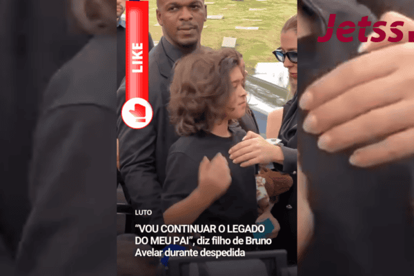 “Vou continuar o legado do meu pai”, diz filho de Bruno Avelar durante despedida