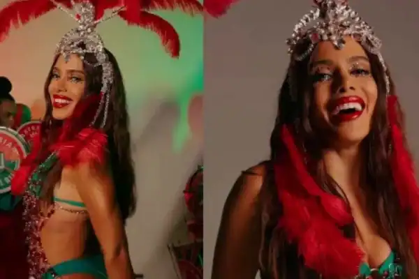 Anitta é empossada rainha de bateria da Grande Rio e promete lealdade à comunidade