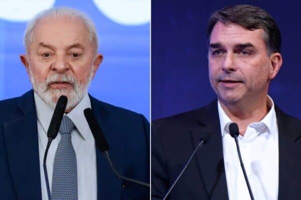 Lula chega a 47,7% e Flávio Bolsonaro a 47,4% no 2º turno, diz AtlasIntel