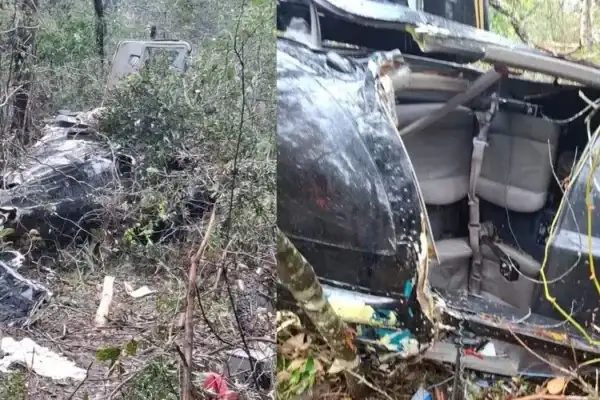 Bombeiros detalham operação após localizar helicóptero com Rick e quebrar o silêncio