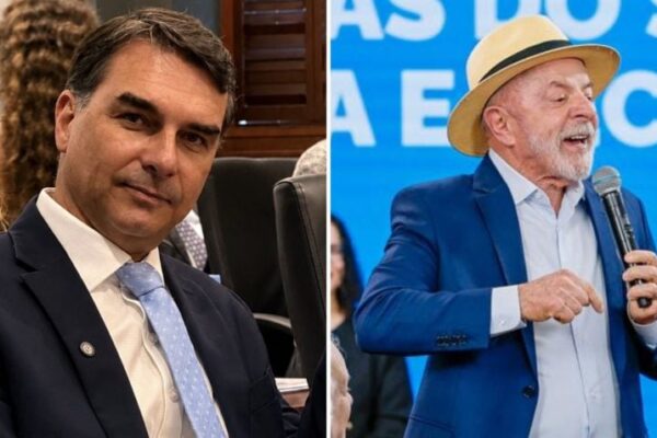 Flávio Bolsonaro alcança 45% e Lula 44% em 2º turno, aponta pesquisa