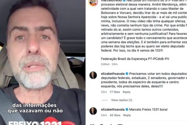 Aliados de Lula criticam Mendonça por retirar fake news sobre padroeira do ar